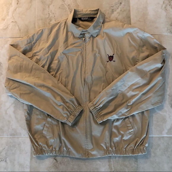 vintage polo golf windbreaker